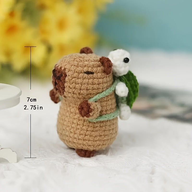 Capybara crochet Kit