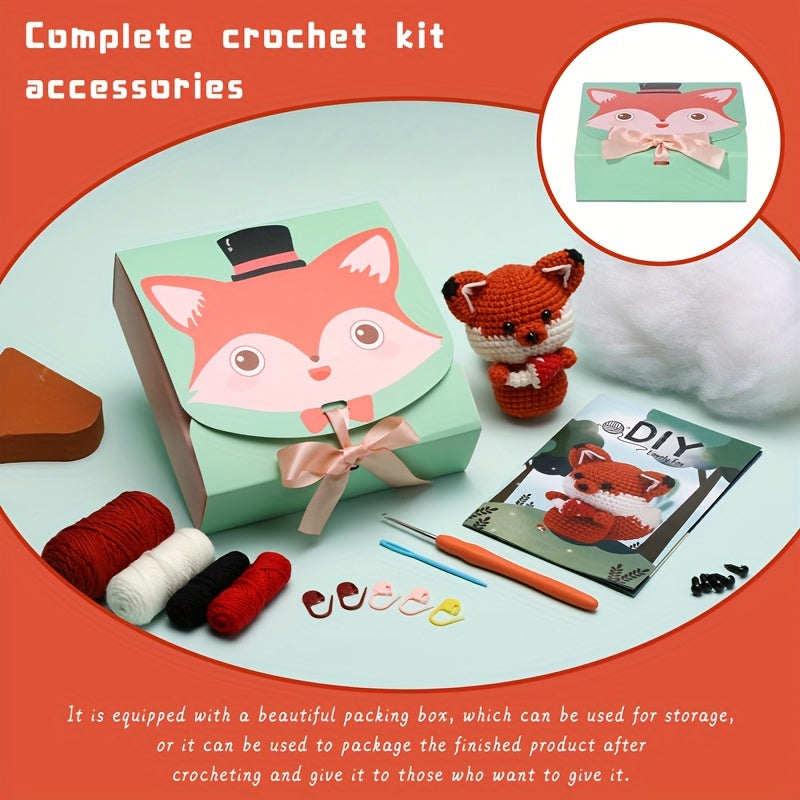 Amigurumi Fox Crochet Kit