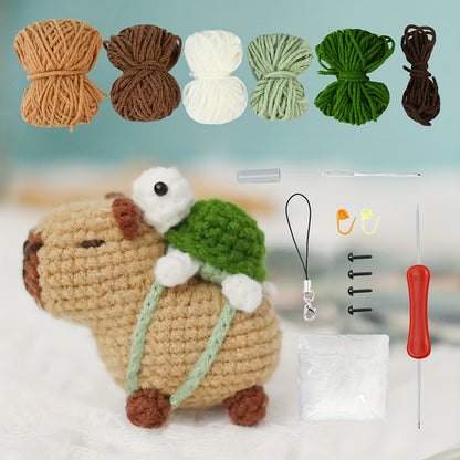 Capybara crochet Kit